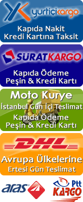 Kap�da Kredi Kart�, Pe�in, Motorlu Kurye, G�n ��in Teslimat ve Yurt D��� G�nderim