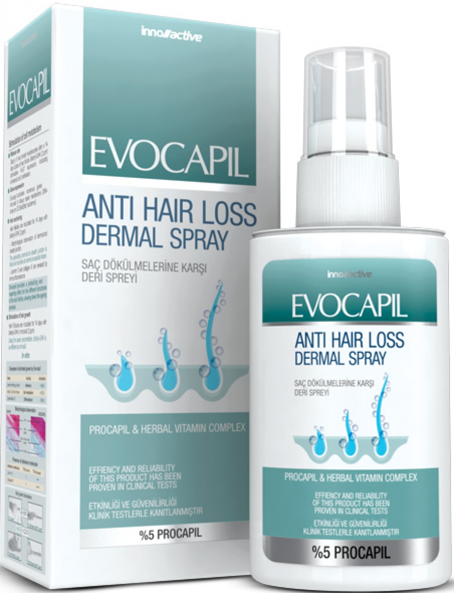 Evocapil Saç Dökülmesine Karşı 5 Procapil Deri Spreyi 71,55 TL'ye