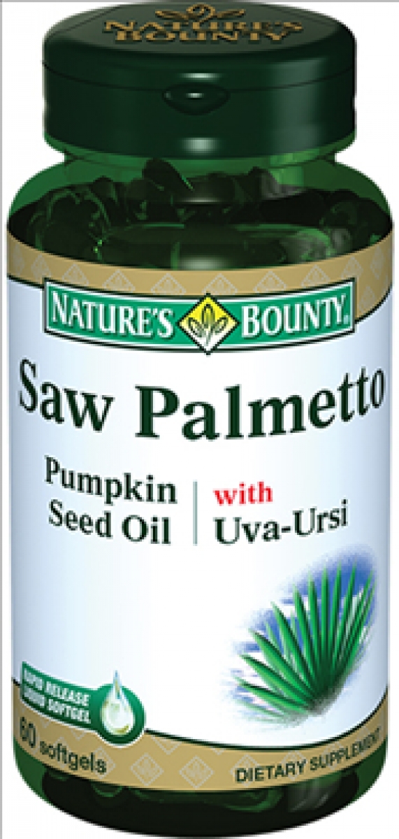 Nature's Bounty Saw Palmetto Pumpkin Seed Oil with Uva Ursi 54,89 TL