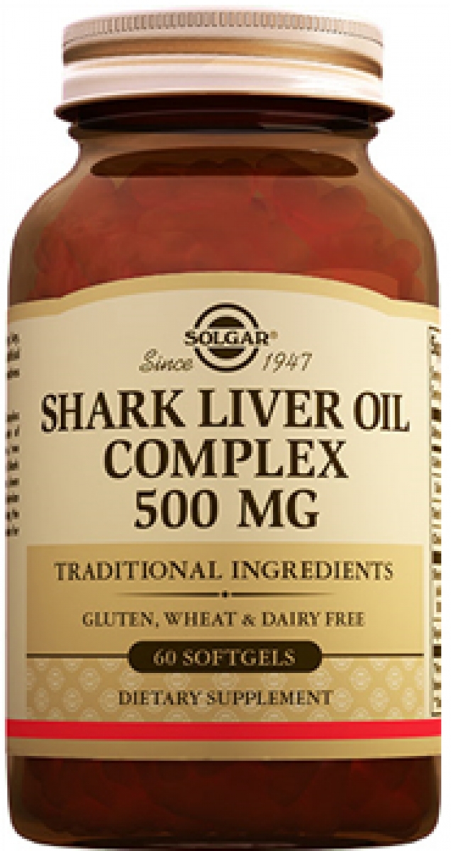 Solgar Shark Liver Oil Complex Kapsül 129,94 TL'ye Sipariş