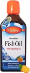 Carlson Fish Oil Liquid urup - Portakal Aromal