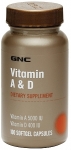 GNC Vitamin A & D Kapsl