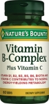 Nature's Bounty Vitamin B-Complex plus Vitamin C