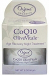 Orjene Organics CoQ10 OliveVitale Age Recovery Night Treatment