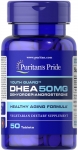 Puritan's Pride 50 mg DHEA Tablet