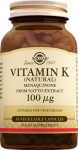 Solgar Vitamin K2 MK-7 From Natto Extract Kapsl