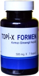 Topi-X For Men Kaps�l (K�rm�z� Ginsengli)