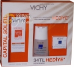 Vichy Capital Soleil Protective Sun Cream Face SPF 50 (Hediyeli Kampanyal�)