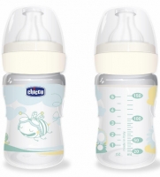 Chicco Sa�l�kl� Beslenme PP Biberon Silikon Emzikli