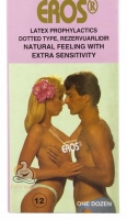 Eros Standart Kabartmal� Prezervatif
