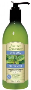 Avalon Organics Peppermint Glycerin Hand Soap