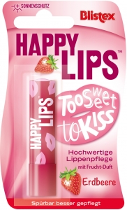 Blistex Happy Lips Strawberry Dudak Koruyucu SPF 15