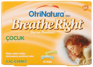 Breathe Right ocuklar in Burun Band