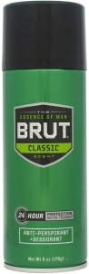 Brut 24 Hour Protection Antiperspirant Original Fragrance Deodorant Sprey
