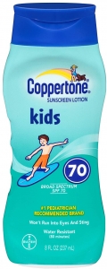 Coppertone Kids Gne Koruyucu Losyon SPF 70