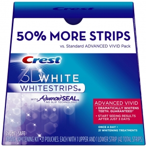 Crest 3D White Whitestrips Advanced Vivid 21 Gnlk Di Beyazlatc Bant