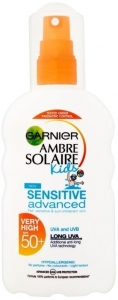 Garnier Ambre Solaire Sensitive Advanced ocuklar in Gne Koruyucu Sprey SPF 50