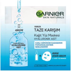 Garnier Taze Karm Hyaluronik Asit Kat Yz Maskesi