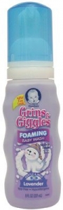 Gerber Grins & Giggles Lavender Foaming Baby Wash