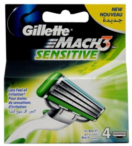 Gillette Mach3 Sensitive Yedek Bak
