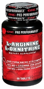 GNC L-Arginine L-Ornithine Tablet
