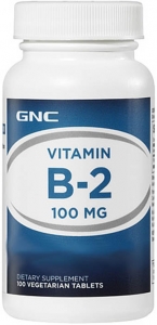 GNC Vitamin B-2 Tablet