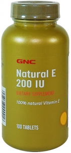 GNC Vitamin E 200 Natural Tablet