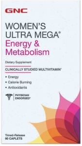 GNC Women's Ultra Mega Energy & Metabolism Tablet