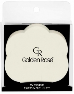 Golden Rose Wedge Sponge Set - Tek Kullanmlk 6l Snger Seti