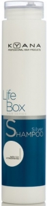 KYANA Life Box Shampoo Silver Beyaz Salar in Parlaklk ampuan