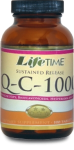 Life Time Q-C-1000 Timed Release with Rose Hips Tablet