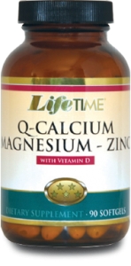 Life Time Q-Calcium Magnesium Zinc with Vitamin D Softjel