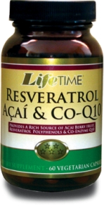 Life Time Q-Resveratrol & Acai & Co-Q10 Kapsl