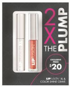 Lip Fusion Dudak Dolgunlatrc Renkli Lip Gloss 2x Plump Set
