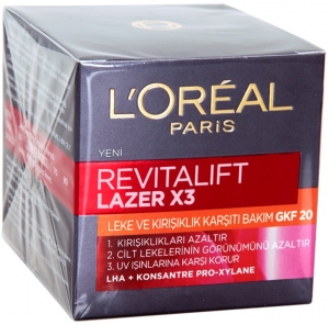 Loreal Revitalift Lazer X3 Leke & Krklk Bakm SPF 20