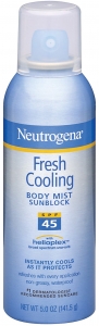 Neutrogena Fresh Cooling Body Mist - Ferahlatc Vcut Spreyi SPF 45