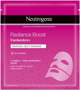 Neutrogena Radiance Boost Canlandrc Hidrojel Ilt Maskesi