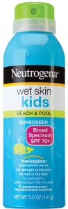 Neutrogena Wet Skin ocuklar in Gne Koruyucu Sprey SPF 70