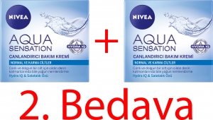 Nivea Aqua Sensation Canlandrc Bakm Kremi Kofre