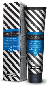 OSMO Color Psycho Semi Permanent Wild Blue Hair Color Cream