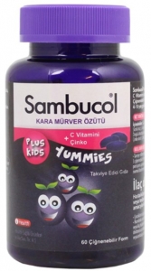 Sambucol Plus Kids Yummies ineme Tableti