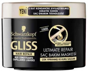 Schwarzkopf Gliss Ultimate Repair Sa Bakm Maskesi
