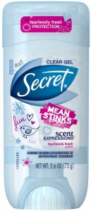 Secret Mean Fearlessly Fresh Antiperspirant Deodorant Jel