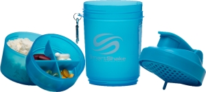 SmartShake Neon Blue Akll Shaker