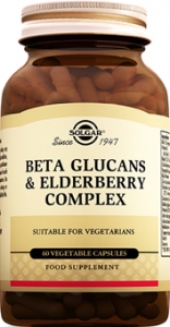 Solgar Beta Glucans & Elderberry Complex Kapsl