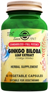 Solgar Ginkgo Biloba Leaf Extract Kapsl