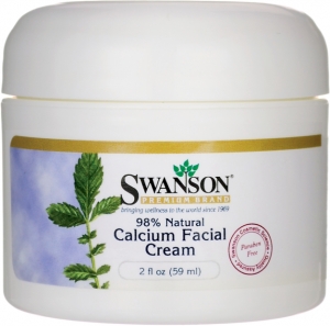 Swanson Premium %96 Natural Calcium Facial Cream
