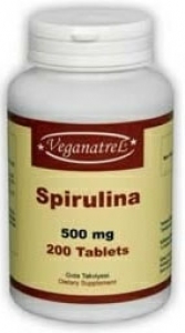 Veganaturel Spirulina Mavi Yeil Alg Tablet