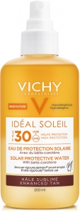 Vichy Ideal Soleil Enhanced Tan Solar Protective Water SPF 30