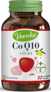 Voonka 200 mg CoQ10 Yumuak Kapsl